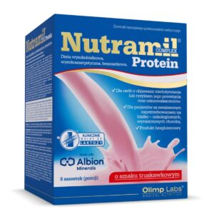 Olimp Nutramil комплекс Протеїн 72г 1шт полуниця